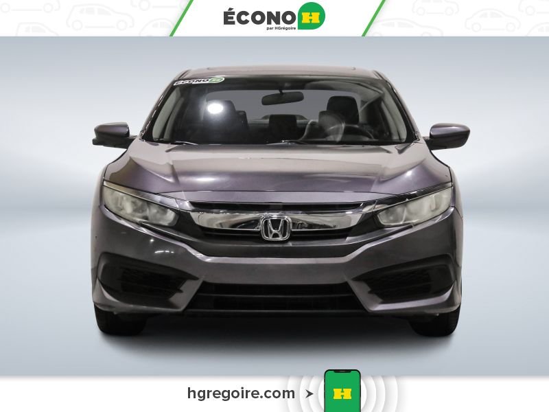 Honda Civic 821463 | EX AUTO TOIT GR ÉLEC A/C BLUETOOTH CAMÉRA MAGS 2016 Gris Laval - photo #1