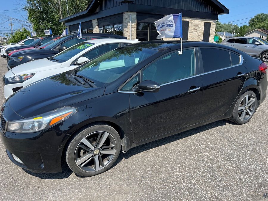 Kia Forte Berline 4 portes, automatique, SX 2017 Noir