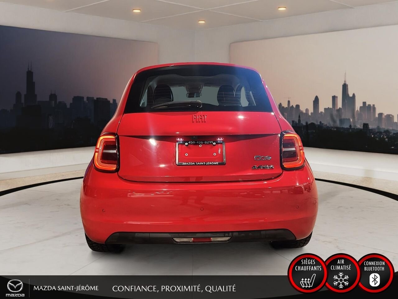 FIAT 500e 2024 Rouge Saint-Jérôme - photo #6