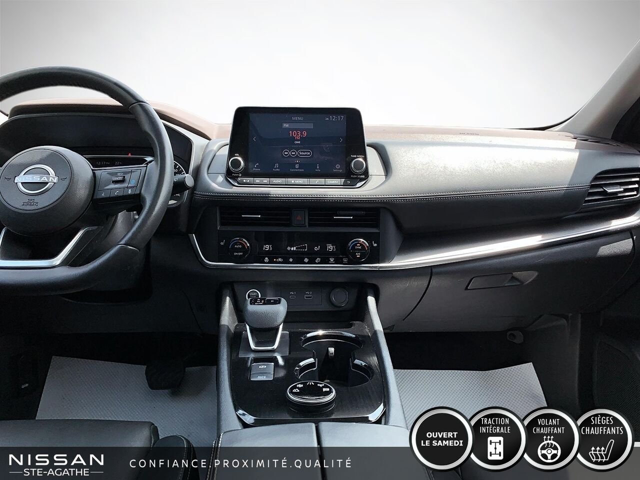 Nissan Rogue MIDNIGHT | CUIR | TOIT PANORAMIQUE | AWD | 2023 Gris Saint-Jérôme - photo #10