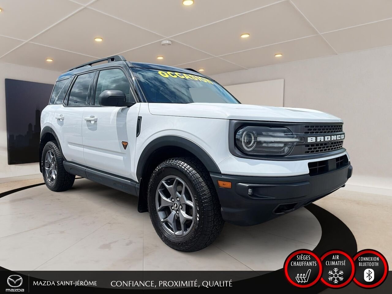 Ford Bronco Sport 2022 Blanc Ste-Agathe des Monts - photo #3