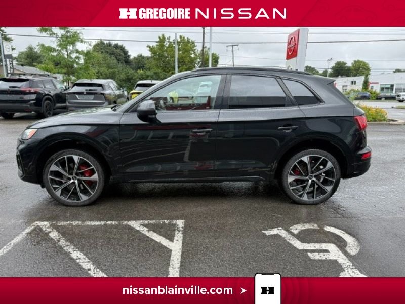 Audi SQ5 BI6248 | Progressiv SQ5 349HP TOIT PANO CUIR ROUGE 2022 Noir Laval - photo #10