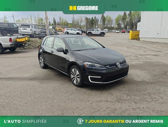 2020 Volkswagen e-Golf 2020 Black