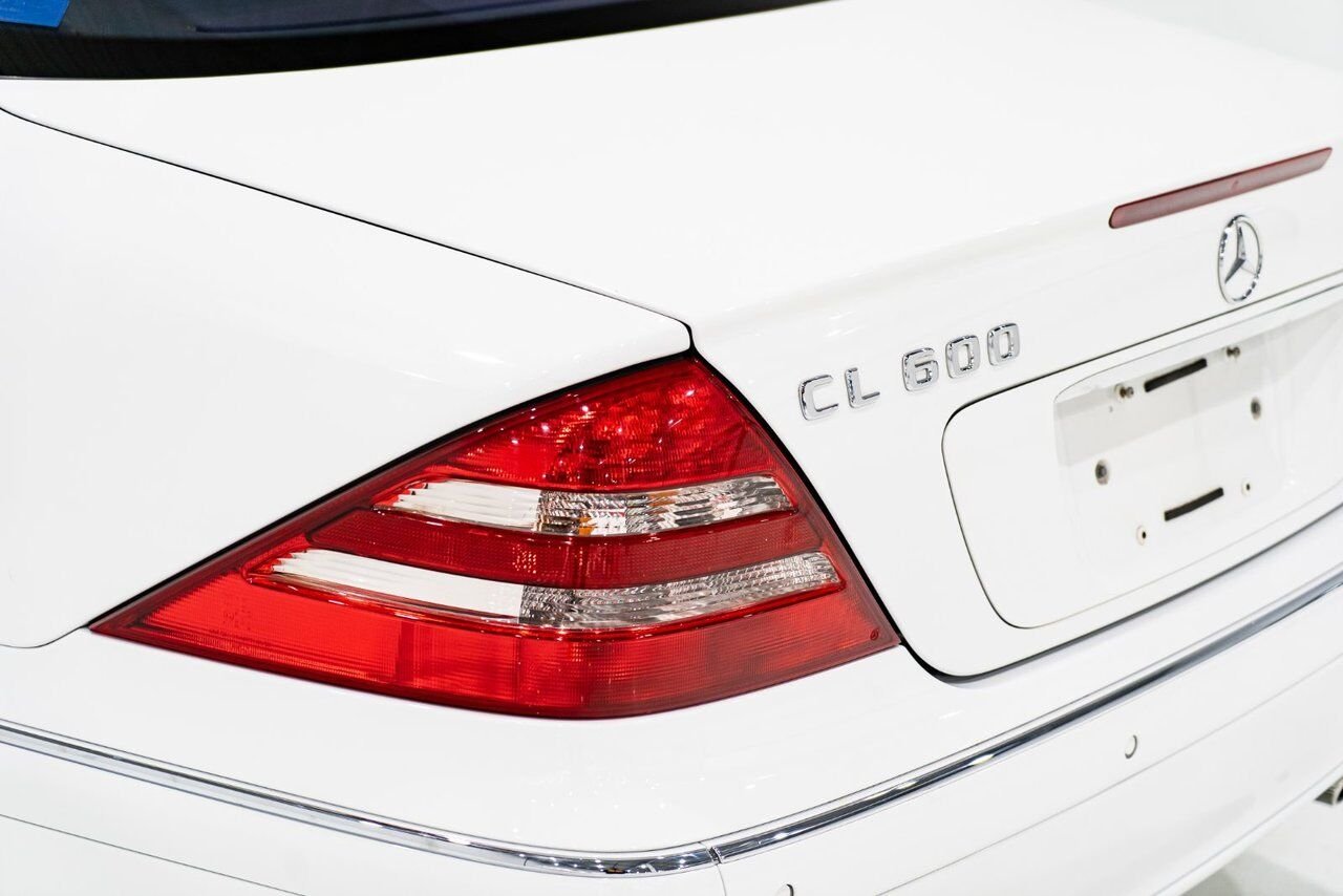 2001 Mercedes-Benz CL600 V12 over $120,000 original MSRP White Montreal - photo #2