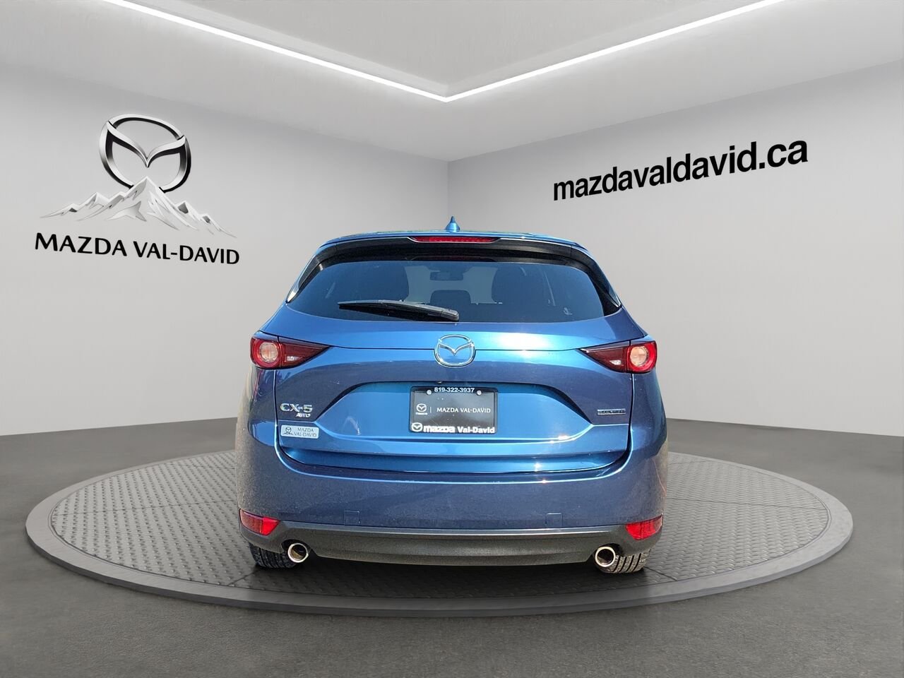 2021 Mazda CX-5 GS TI BA, bluetooth, Volant chauffant, commande audio au volant Blue Val-David - photo #21