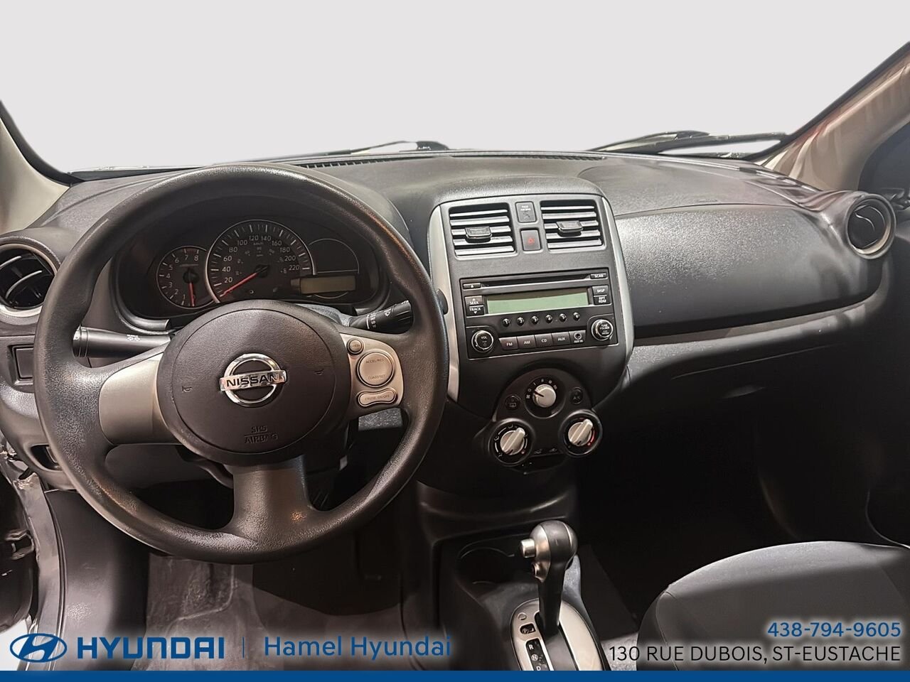 Nissan Micra 2017 Gris Saint-Eustache - photo #12