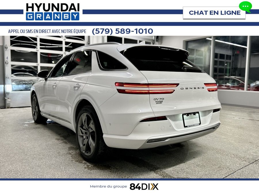 2023 Genesis GV70 version électrique 2023 White