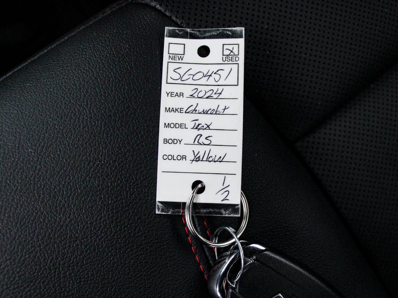 2024 Chevrolet Trax FWD 4dr 2RS Yellow Sherwood Park - photo #32