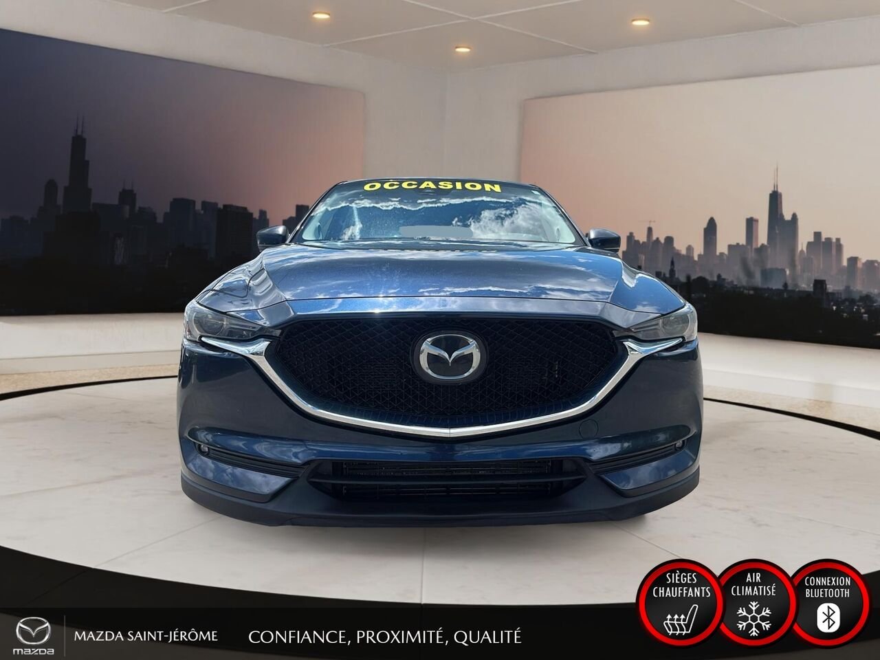Mazda CX-5 2019 Bleu Saint-Jérôme - photo #2