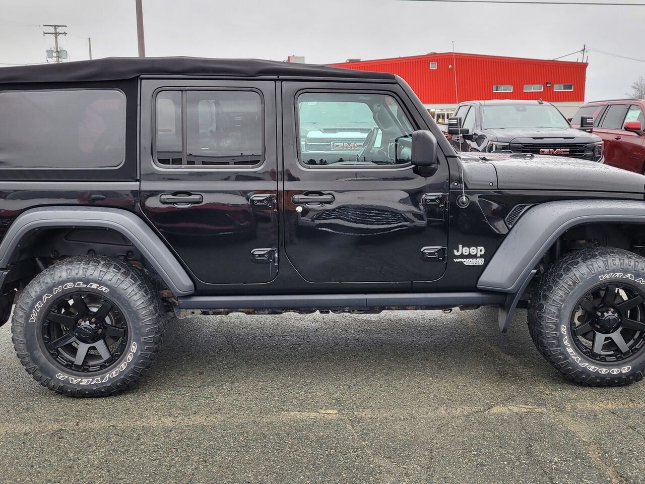 Jeep Wrangler Unlimited Sport 2018 Noir Rouyn-Noranda - photo #17