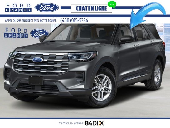 2026 Ford Explorer Carbonized Grey Metallic