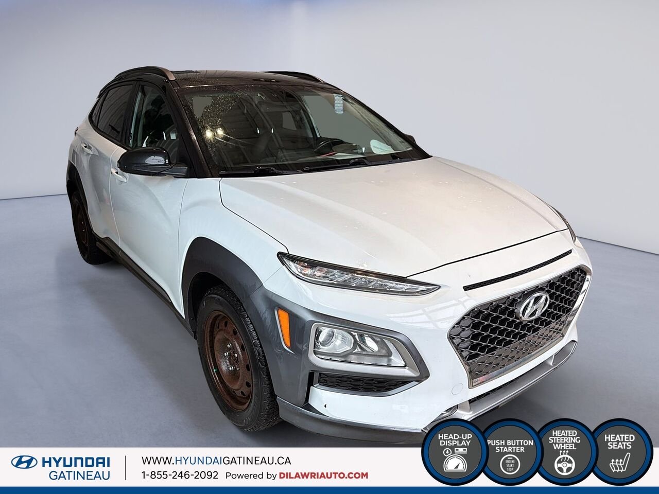 Hyundai Kona 2018 Blanc Gatineau - photo #5