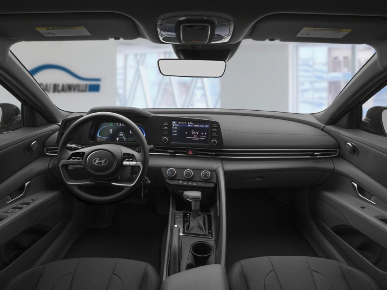 Hyundai Elantra 2026 Gris écotronique Blainville - photo #9
