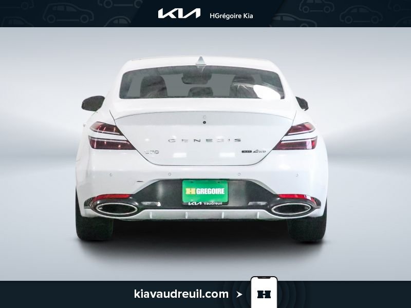 2022 Genesis G70 White Laval - photo #5