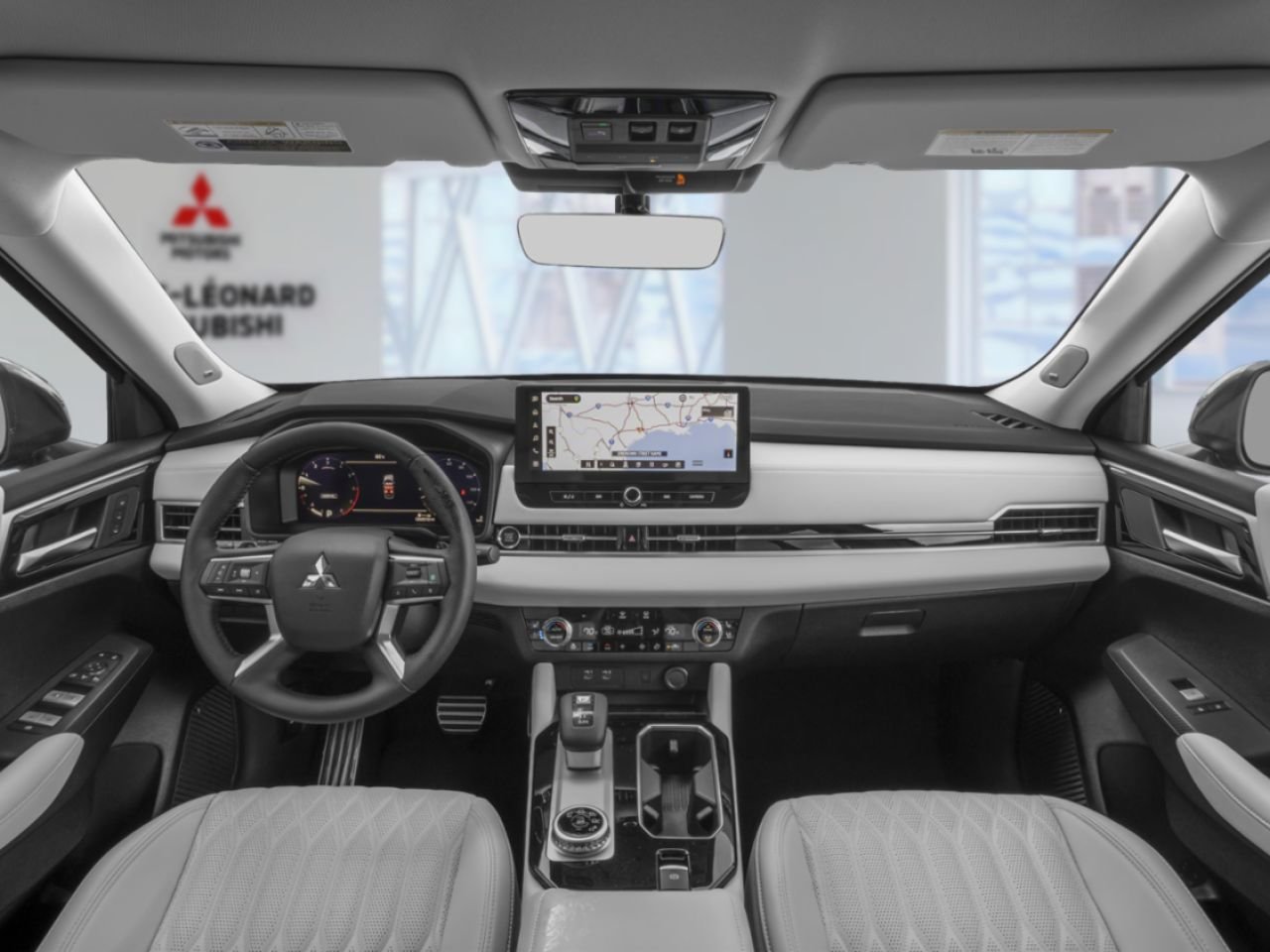 2026 Mitsubishi Outlander GT PREMIUM Moonstone Grey/Black Roof Montreal - photo #5