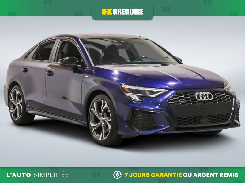 2023 Audi A3 Blue Blainville - photo #0