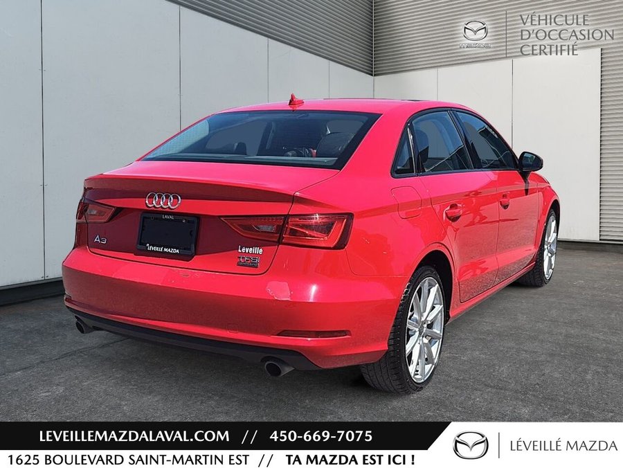 Audi A3 2015 2015 Rouge