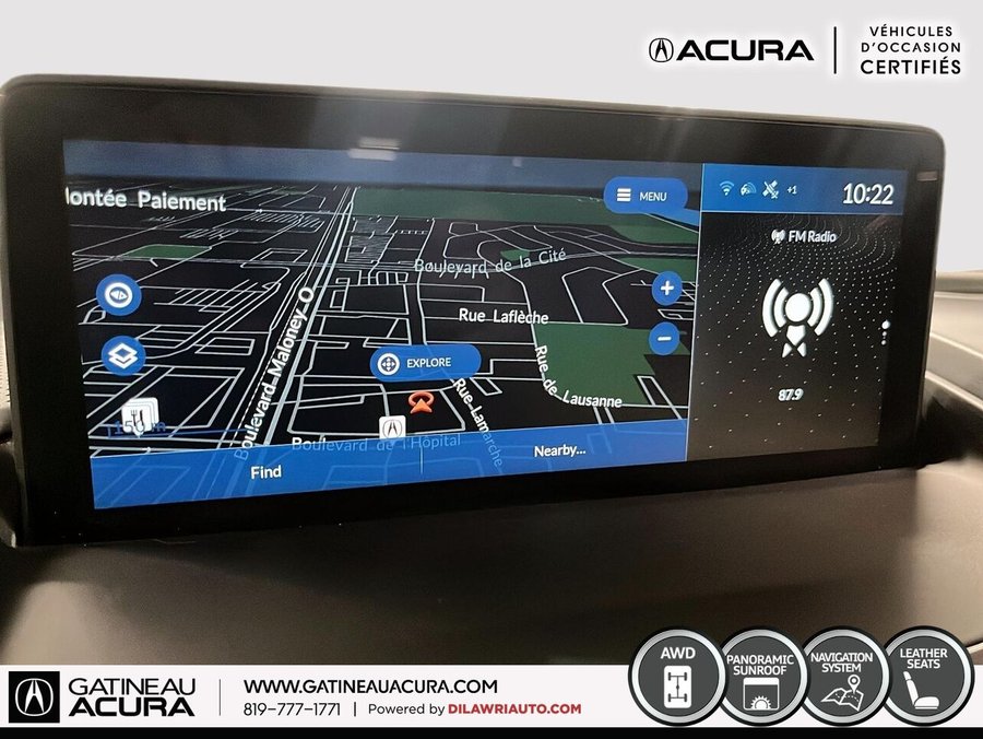 Acura RDX *** UN PROPRIO + CLEAN CARFAX *** 2024 Noir