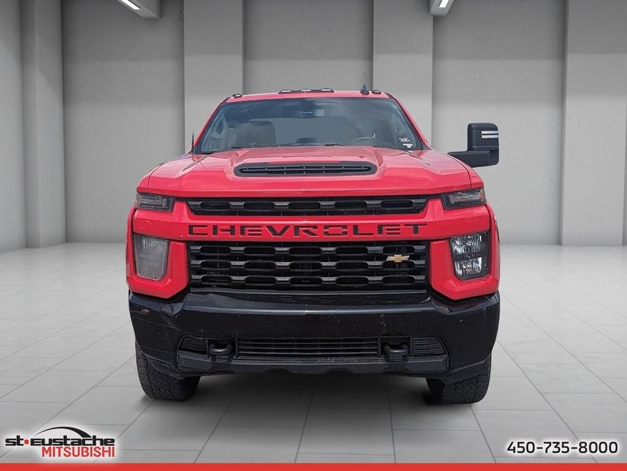 Chevrolet Silverado 2500HD Custom cabine multiplace 4RM 172 po-MAGS-BLUETOOTH-CAMERA DE RECUL 2022 Rouge