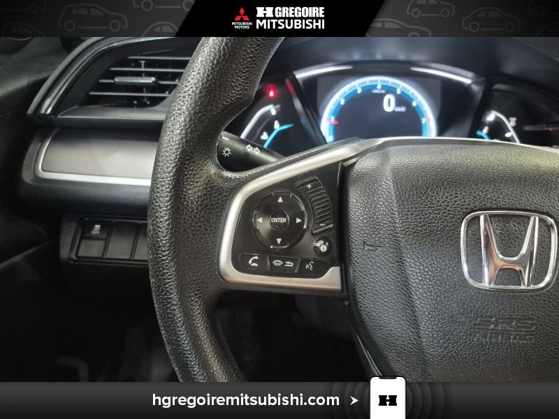 Honda Civic MW4450 | LX * Manuel * Caméra * Bluetooth 2018 Bleu Laval - photo #18