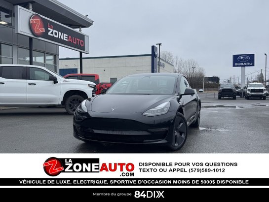Tesla Model 3 SR+ 2022 2022 Noir