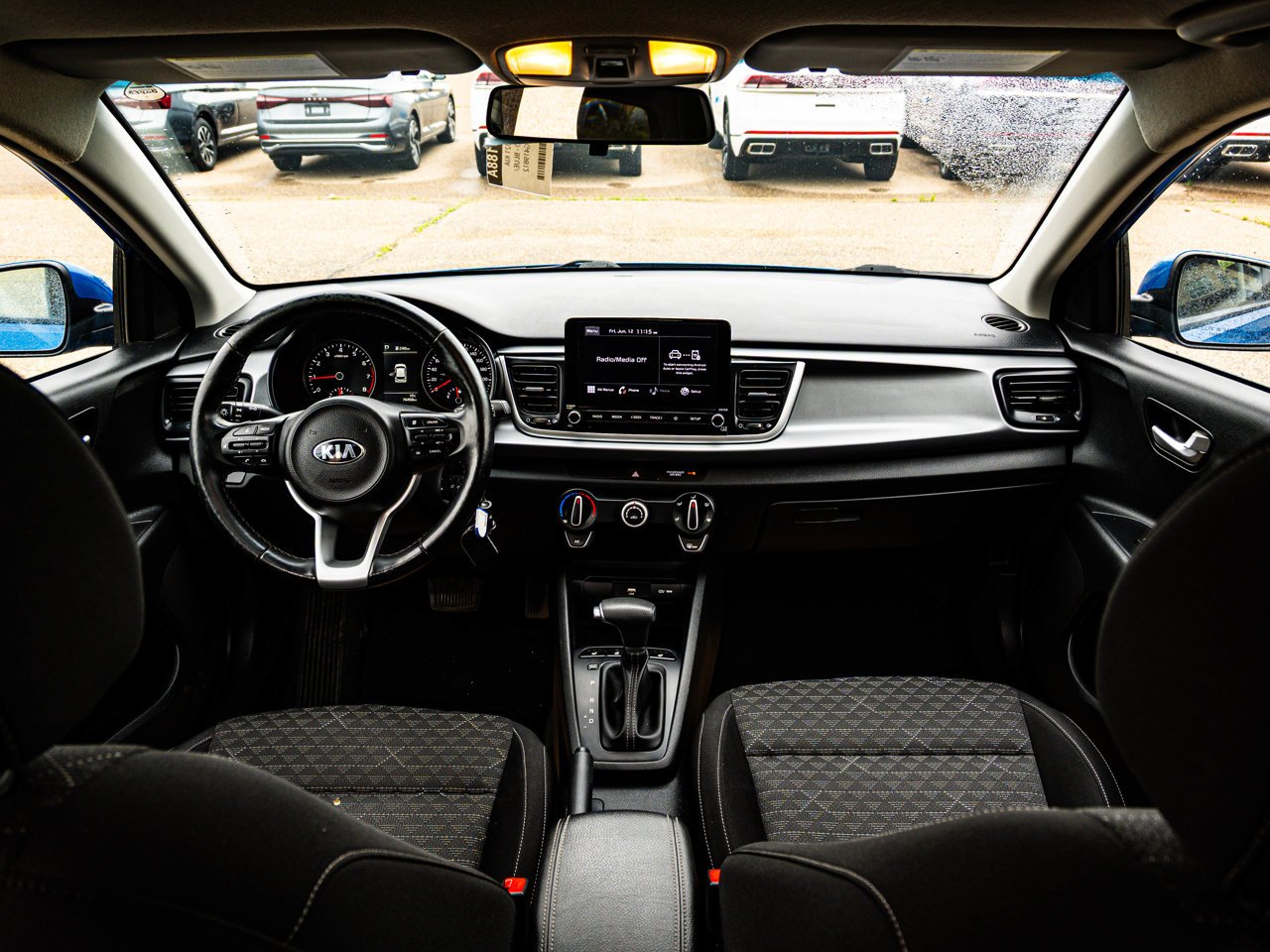 2021 Kia Rio 5-door LX+ IVT Blue Sherwood Park - photo #28