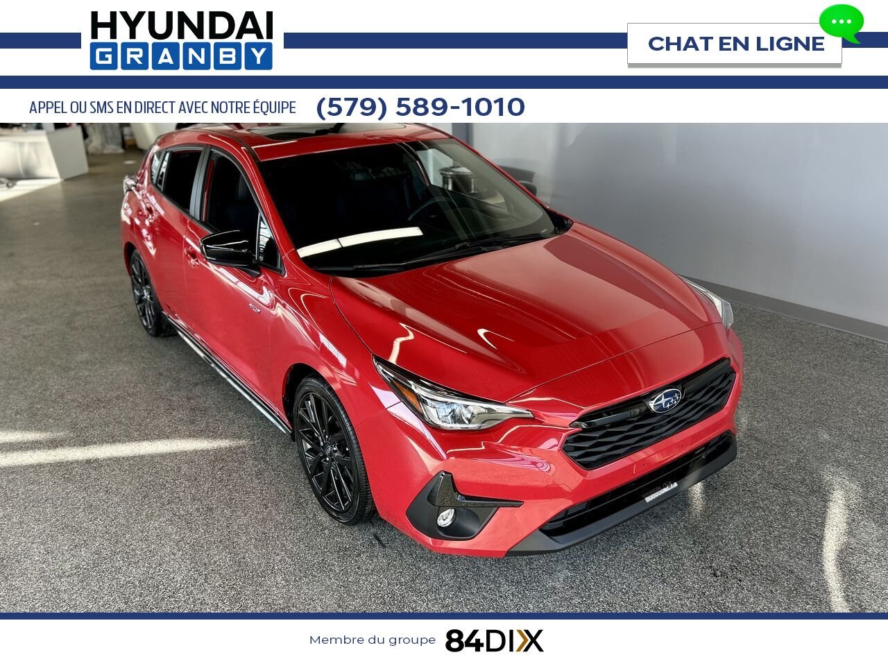 Subaru Impreza 2024 Rouge Granby - photo #1