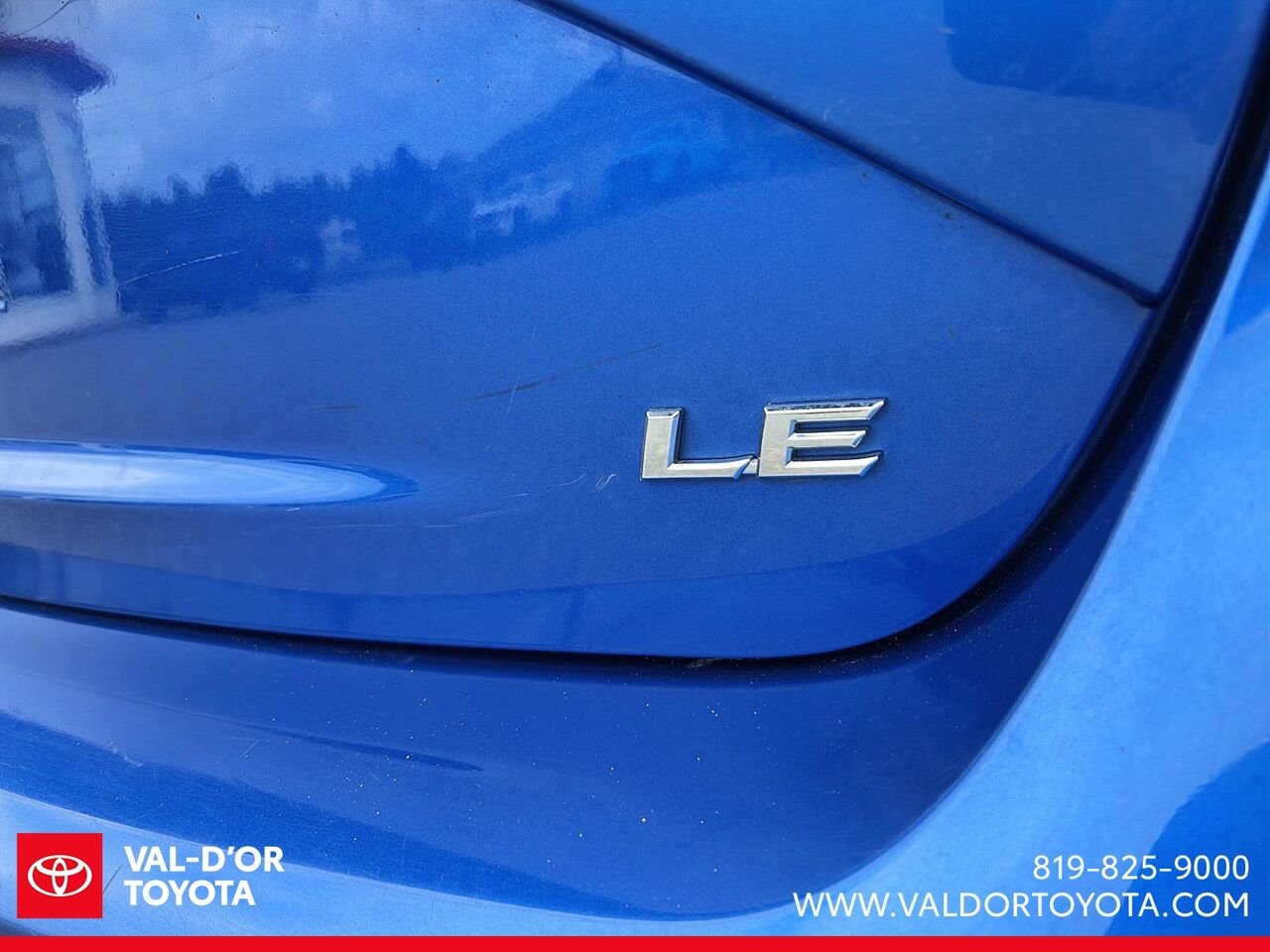 Toyota Yaris Hatchback LE 5 portes BA 2018 Bleu Val-d'Or - photo #6