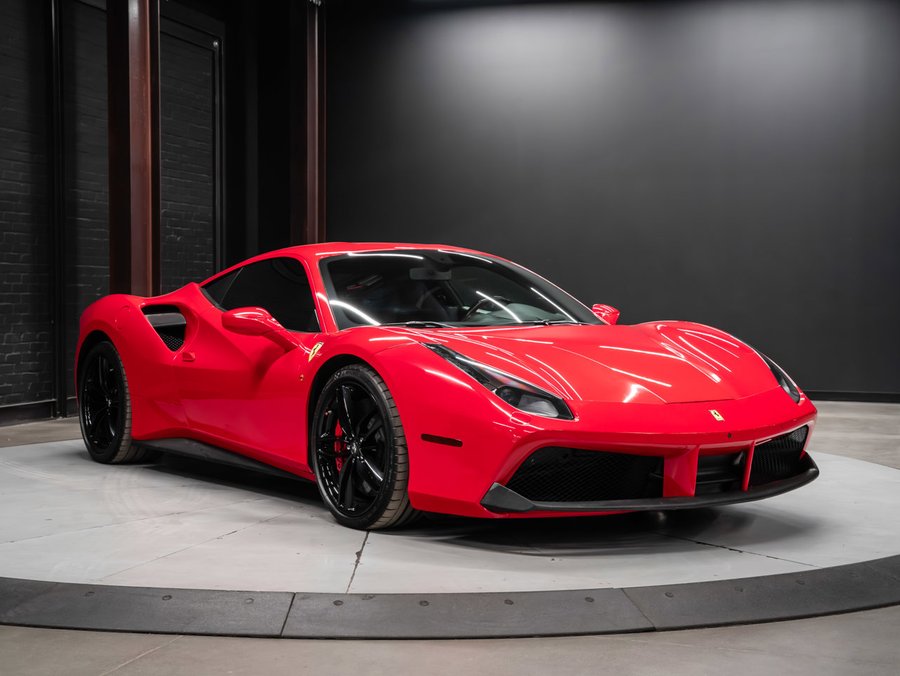 2017 Ferrari 488 GTB 2017 Red