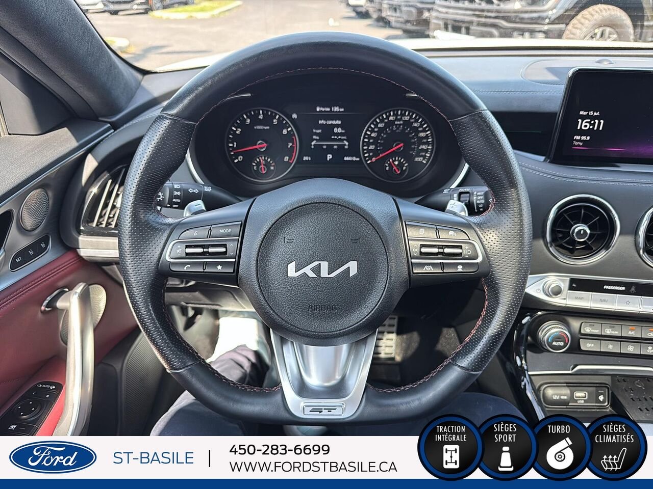 Kia Stinger 2023 Blanc Saint-Basile-le-Grand - photo #21