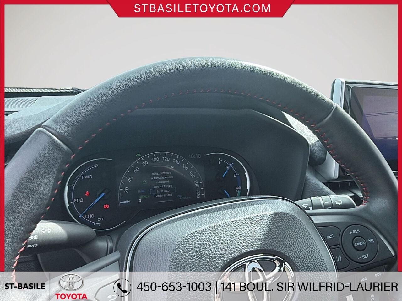 TOYOTA RAV4 PRIME 2024 Ciel argent métallisé Saint-Basile-le-Grand - photo #16