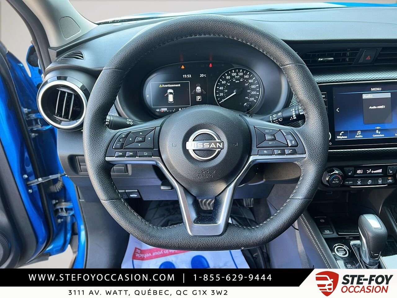 Nissan Kicks SV TA 2024 Bleu Québec - photo #11