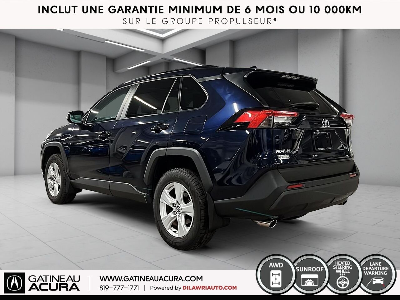 Toyota RAV4 XLE AWD 2020 Bleu Gatineau - photo #18