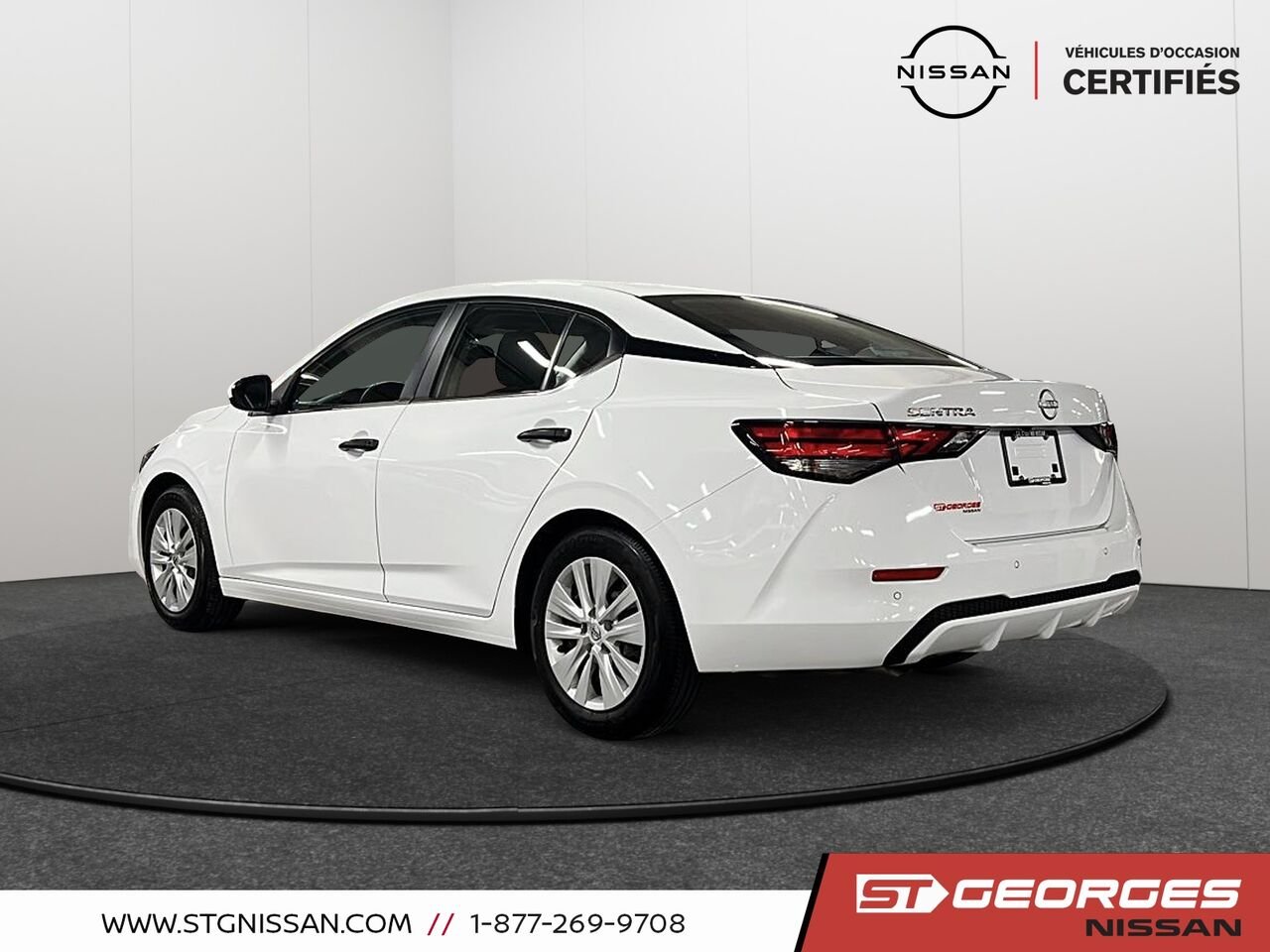 Nissan Sentra 2024 Blanc Saint-Georges - photo #3