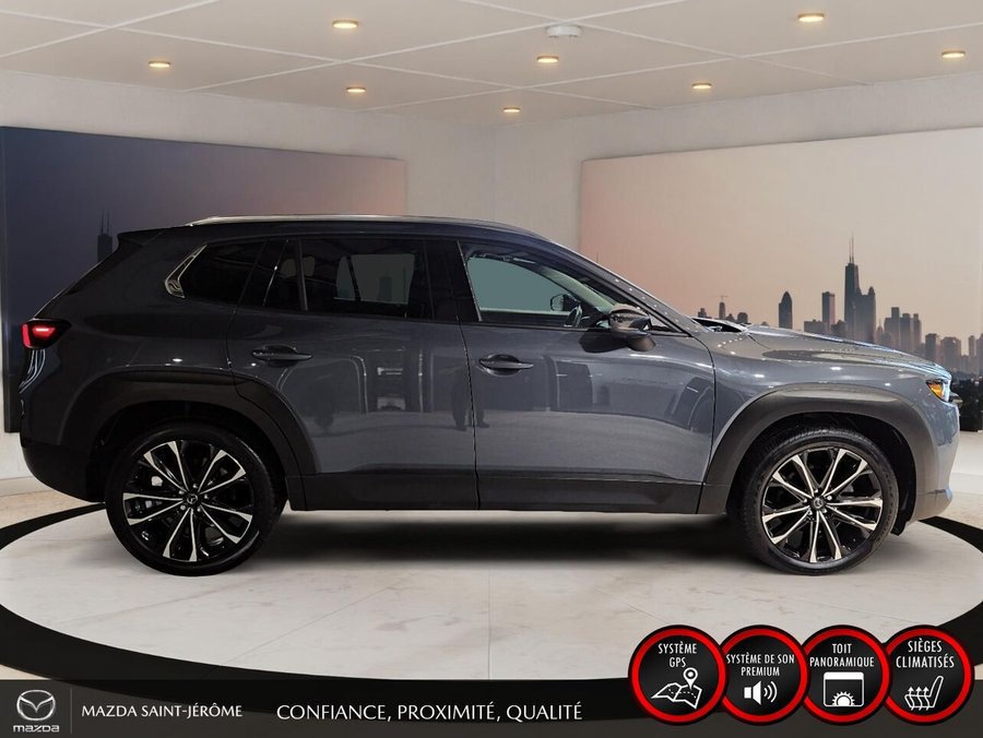 Mazda CX-50 GT avec moteur turbo | TOIT PANO | CUIR | AWD | 2023 Gris