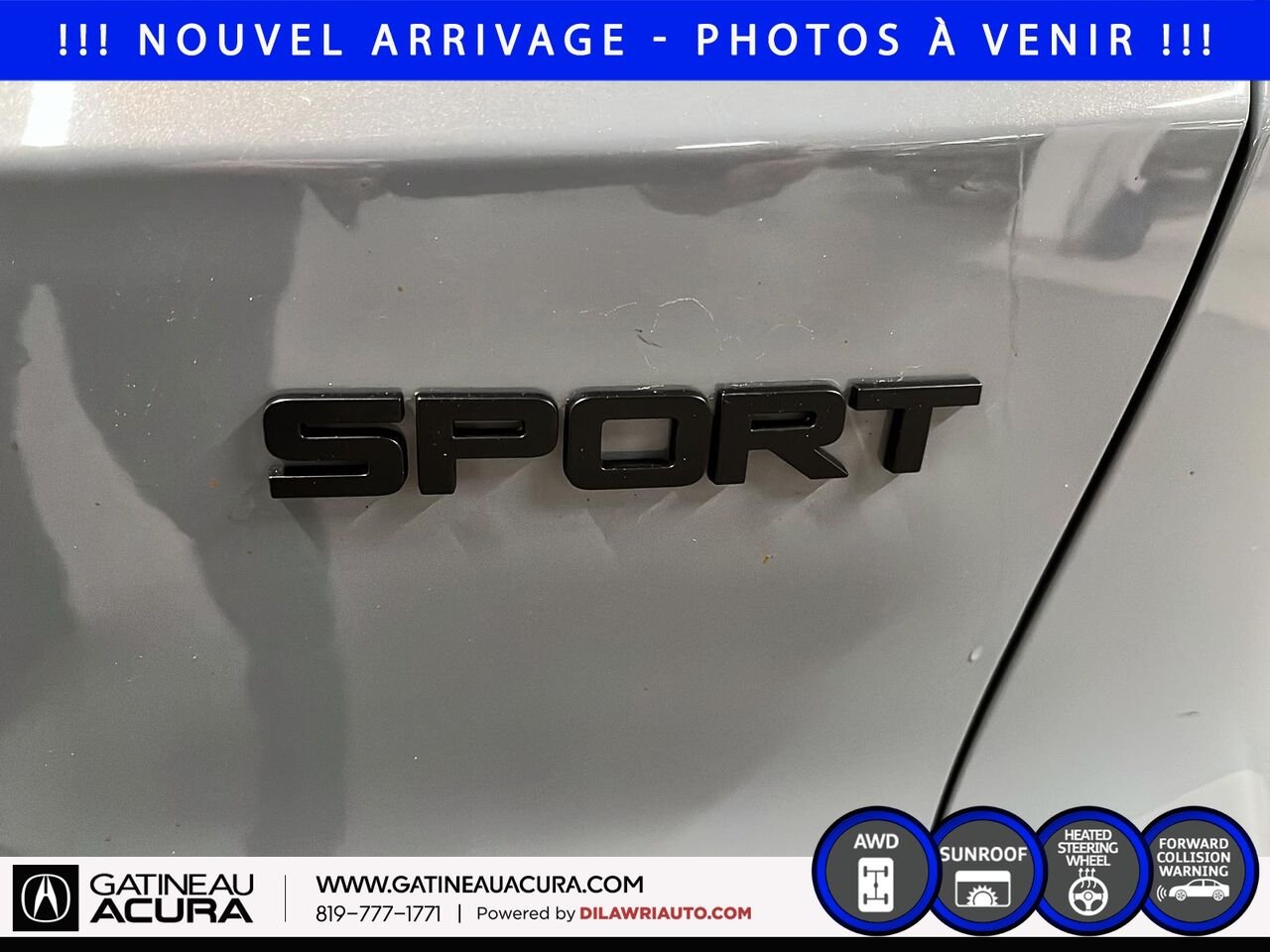 Honda CR-V Sport AWD 2023 Gris Ottawa & Gatineau - photo #6