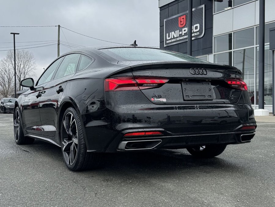 Audi A5 Sportback 2022 2022 Noir