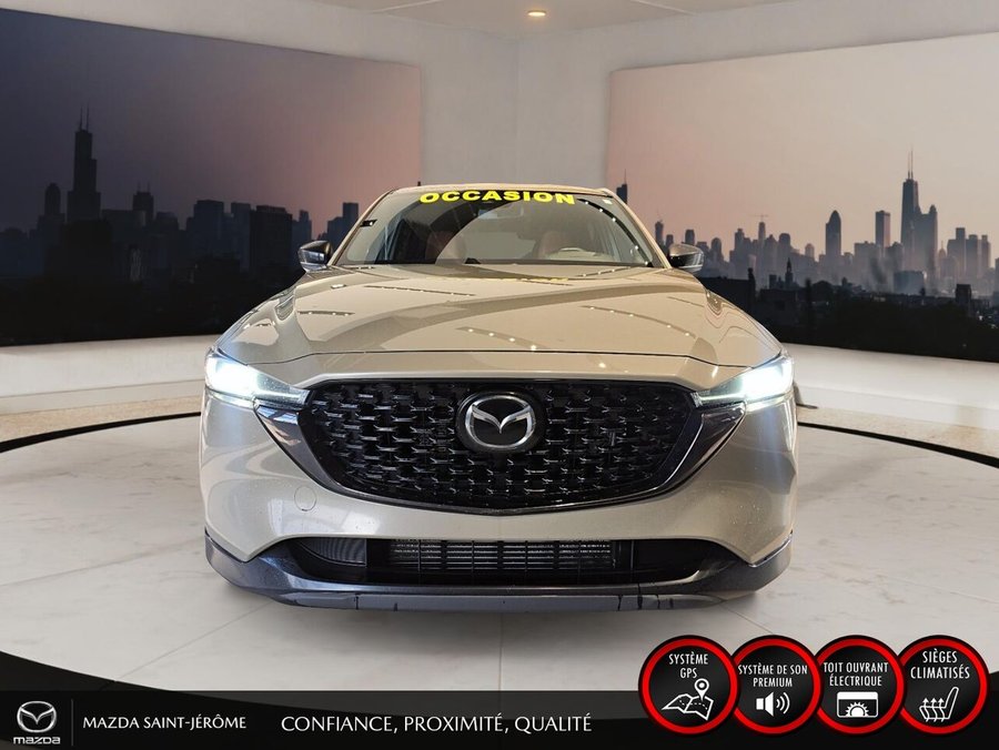 Mazda CX-5 Suna | TURBO | TOIT OUVRANT | CUIR | AWD | 2024 Beige
