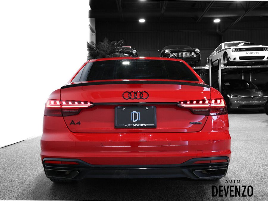 Audi berline A4 2025 2025 Rouge