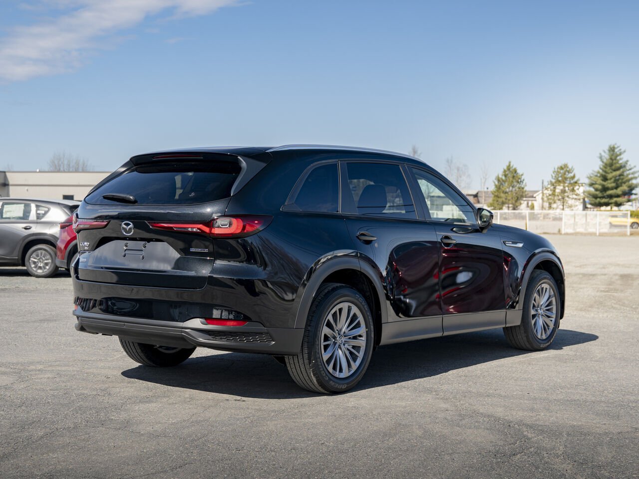 MAZDA CX-90 hybride léger 2632 | GS TI 2026 Noir de jais mica Val-d'Or - photo #3