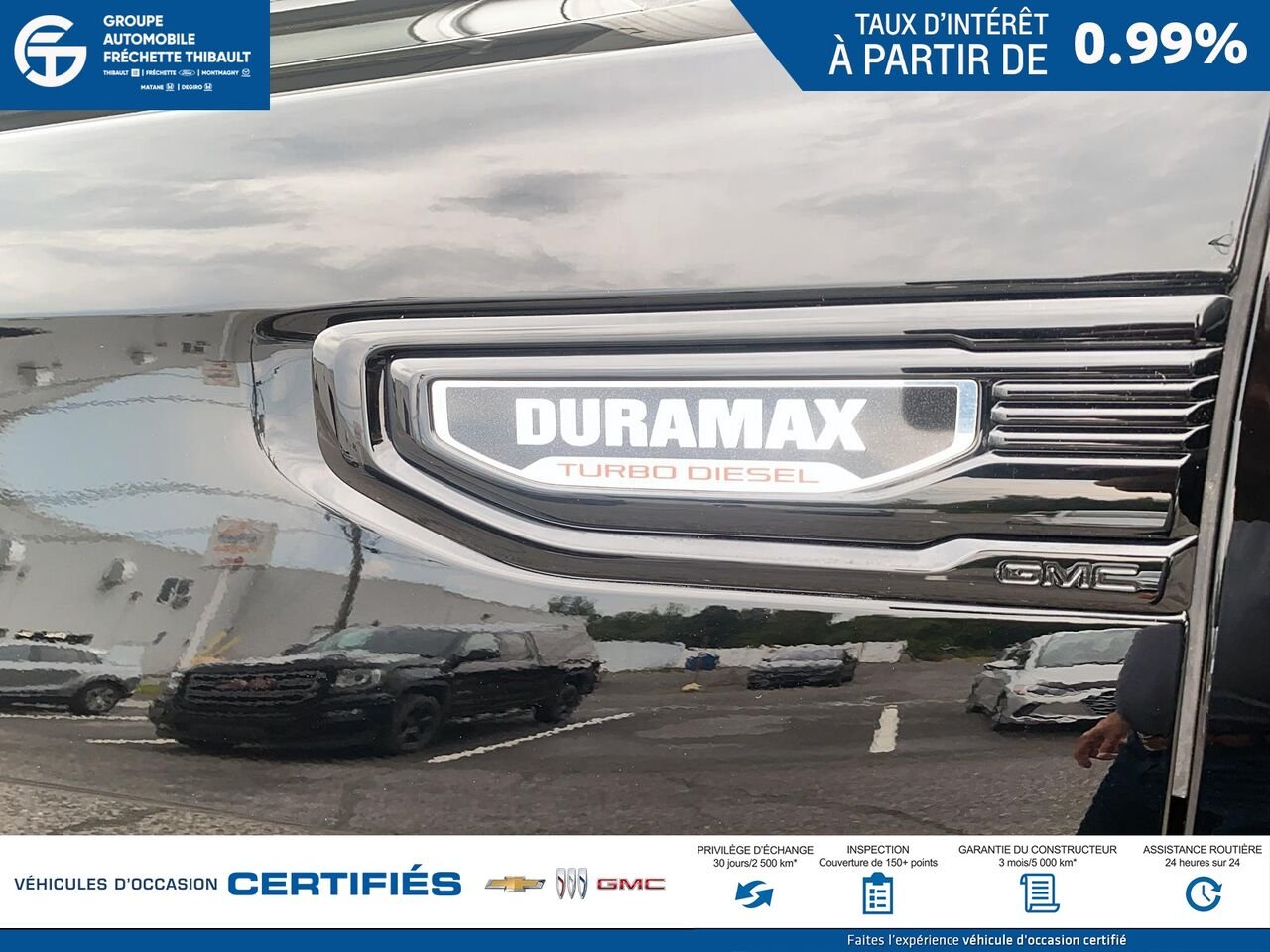 GMC SIERRA Elevation cabine multiplace 4RM 157 po 2024 Noir Montmagny - photo #7