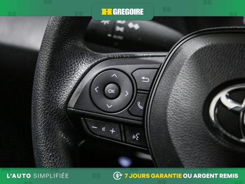 Toyota Corolla 821684 | LE AUTO AC NAV GR ELECT CAM RECUL BLEUTOOTH 2021 Gris Laval - photo #19