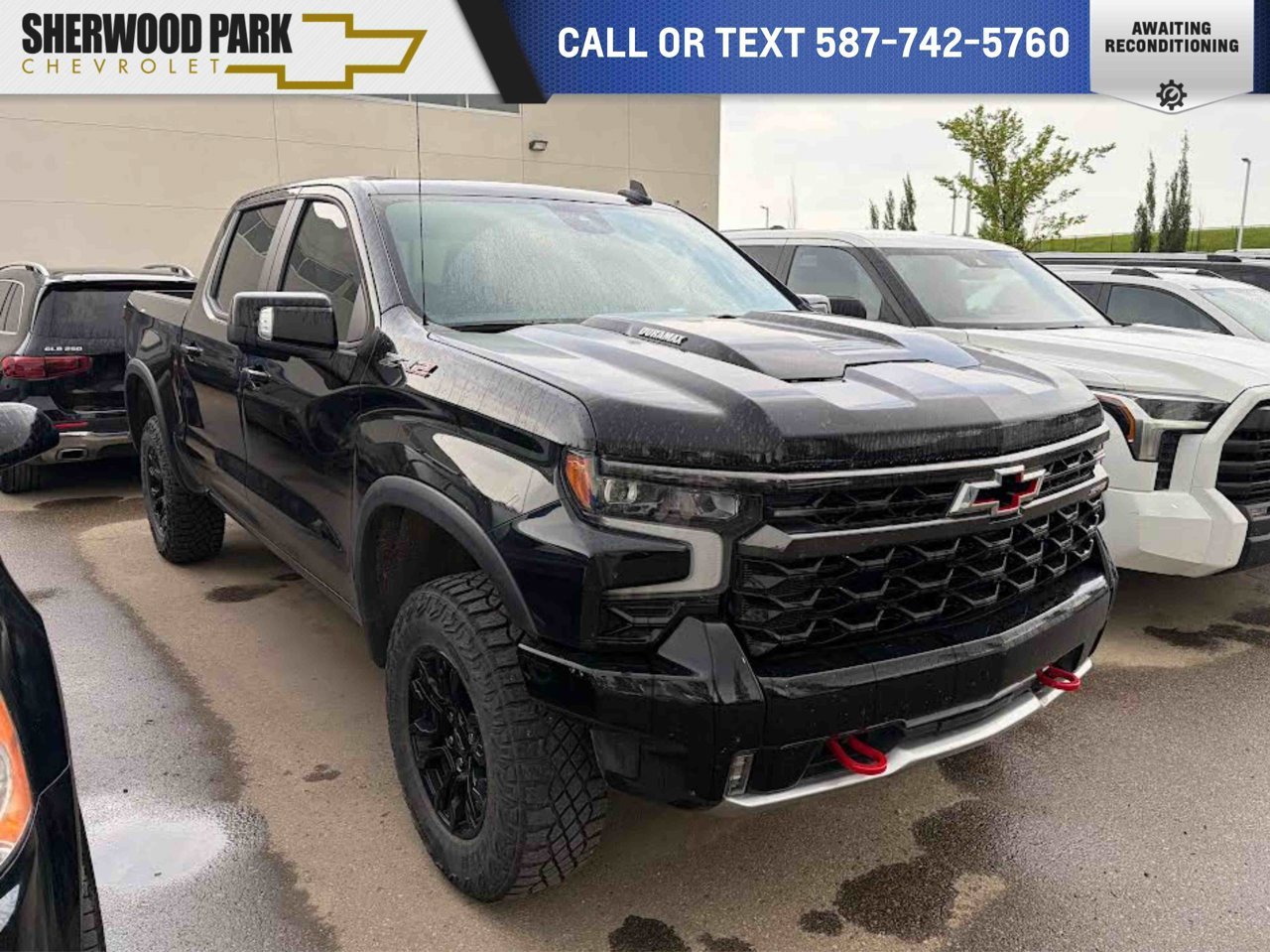 2024 Chevrolet Silverado 1500 4WD Crew Cab 147 ZR2 Black Sherwood Park - photo #0