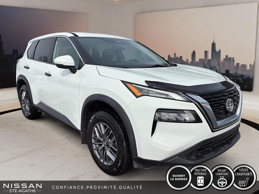 Nissan Rogue S TI 2021 Blanc