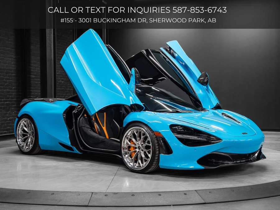 2018 McLaren 720S 2018 Fistral Blue