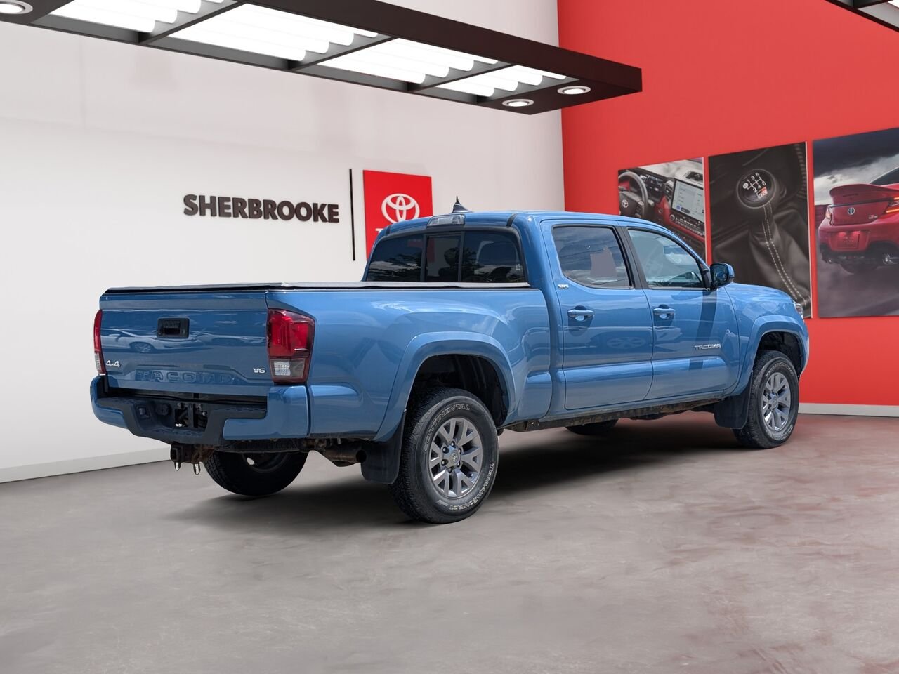 Toyota Tacoma SR5/SIÈGES CHAUFFANTS/CAMÉRA DE RECUL/BLUETOOTH/AC 2019 Bleu Sherbrooke - photo #3