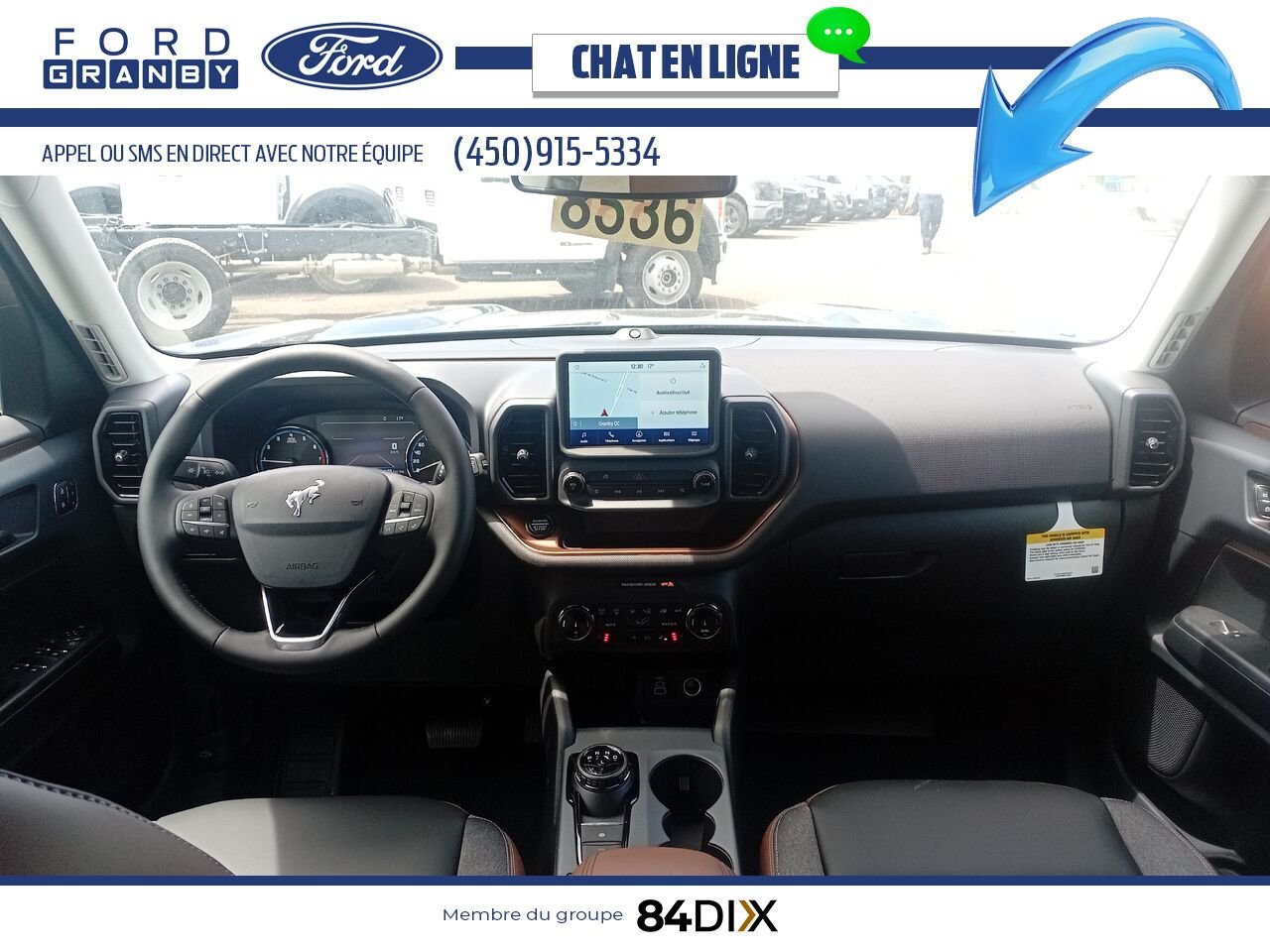 2024 Ford BRONCO SPORT Black Granby - photo #12