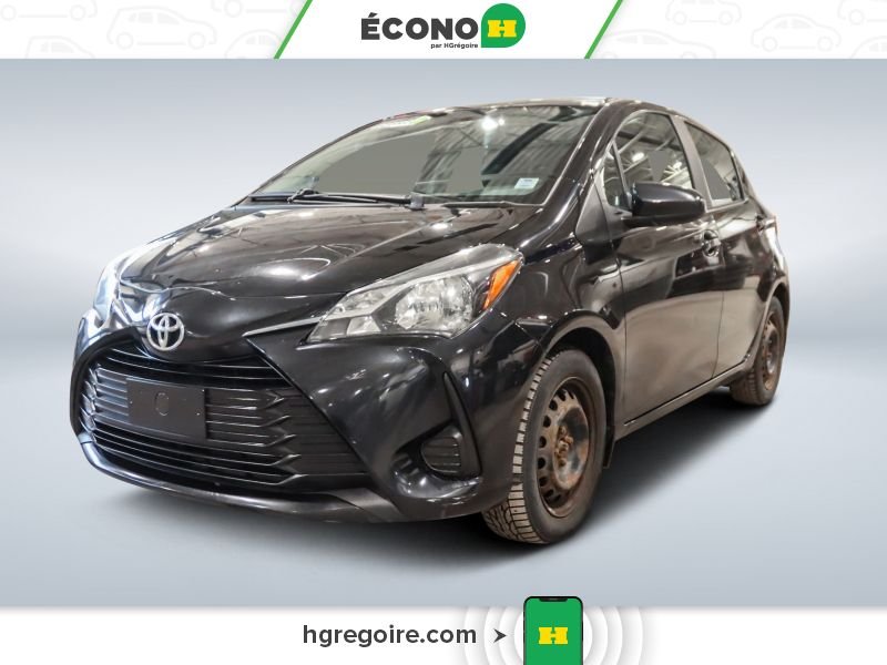 2018 Toyota Yaris Black Laval - photo #2