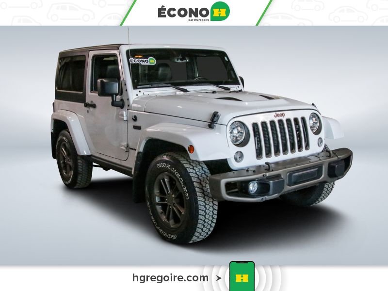Jeep Wrangler 2016 Blanc Saint-Eustache - photo #0