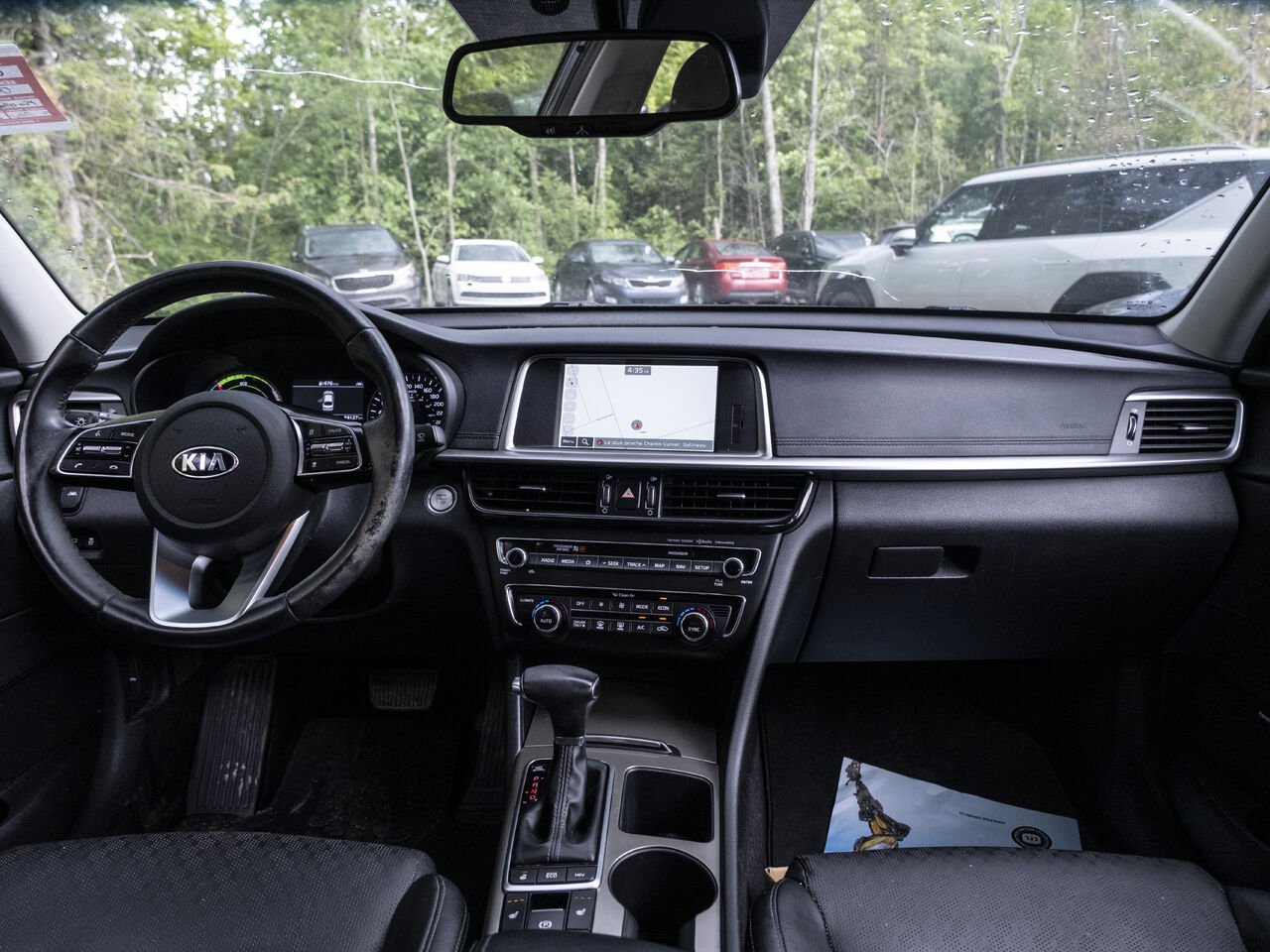 Kia Optima hybride rechargeable 2020 Bleu Gatineau - photo #23